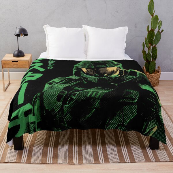 Item preview, Master Chief Duotone designed and sold by AnimeArsenalPrints.