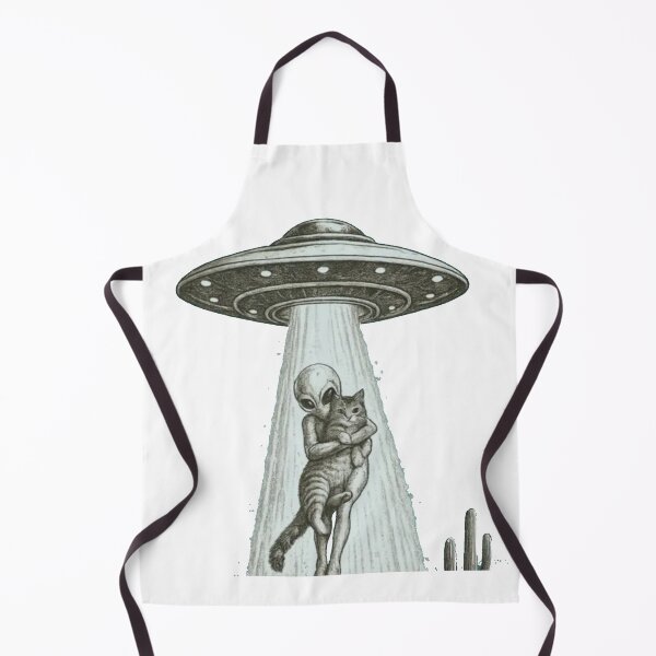 Item preview, Alien Abducting a Cat | Funny UFO & Sci-Fi designed and sold by Gbriel3.