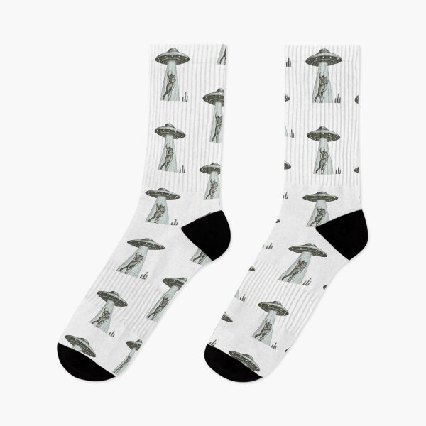 Item preview, Alien Abducting a Cat | Funny UFO & Sci-Fi  designed and sold by Gbriel3.