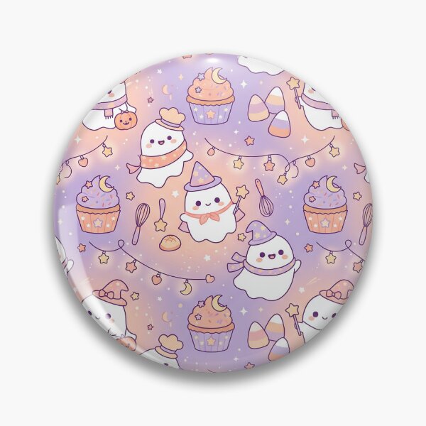 Item preview, Kawaii Pastel Autumn Midnight Bakery Pattern - 2 designed and sold by Thai Vibe Studio.
