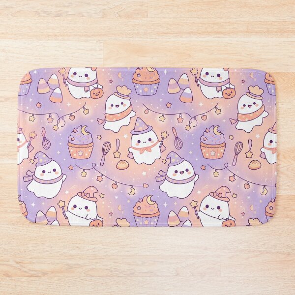 Item preview, Kawaii Pastel Autumn Midnight Bakery Pattern - 2 designed and sold by Thai Vibe Studio.