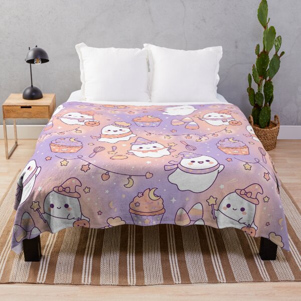 Item preview, Kawaii Pastel Autumn Midnight Bakery Pattern - 2 designed and sold by Thai Vibe Studio.