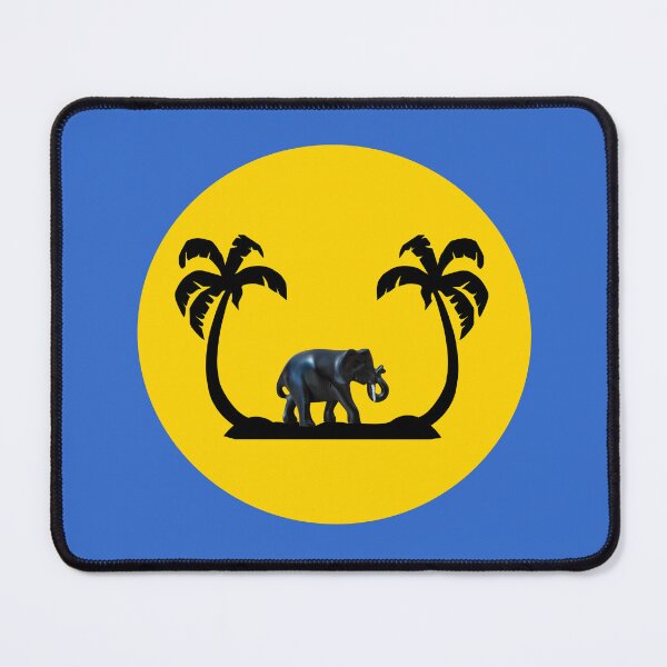 Item preview, Tropical Elephant Silhouette Sunset designed and sold by TopShopTito.