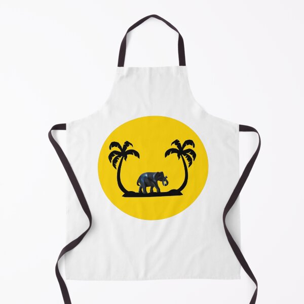 Item preview, Tropical Elephant Silhouette Sunset designed and sold by TopShopTito.