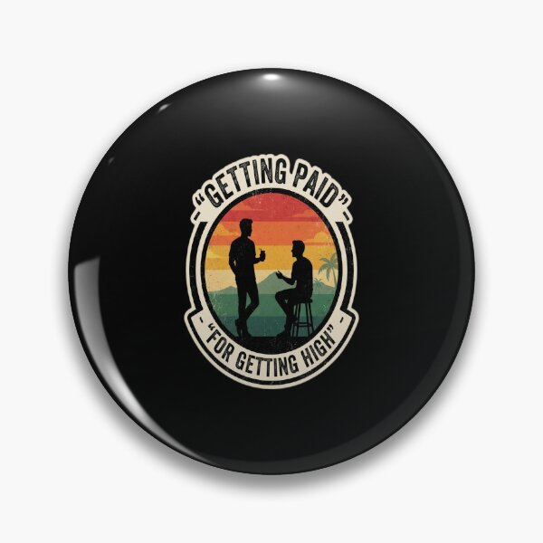 Item preview, Getting Paid For Getting High - Retro Funny designed and sold by MarceloBozzano.
