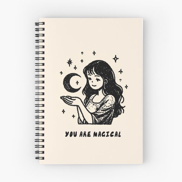 Item preview, You Are Magical: Spooky Season Witchy Cute Halloween Art designed and sold by oneofthesedayys.