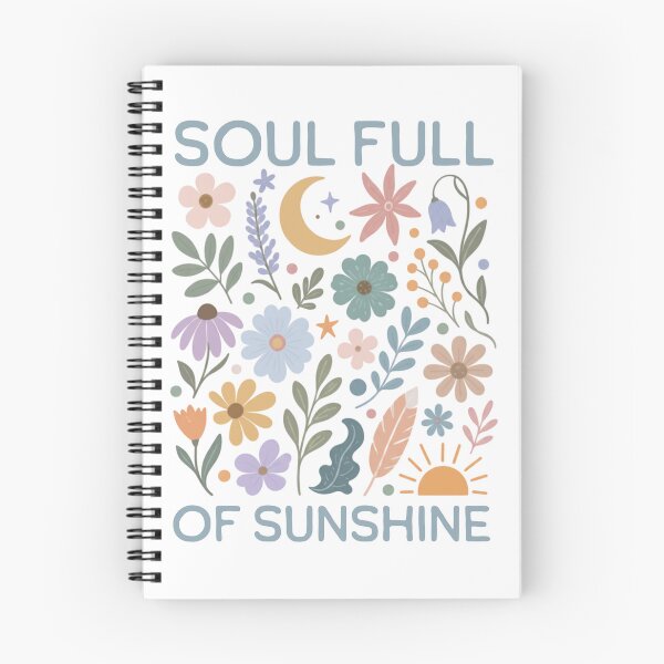 Item preview, Soul Full of Sunshine Boho Floral Graphic designed and sold by Vision Crafted.