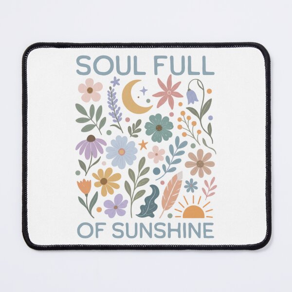 Item preview, Soul Full of Sunshine Boho Floral Graphic designed and sold by Vision Crafted.