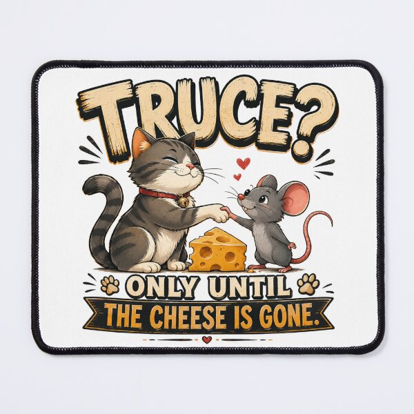 Item preview, Cat & Mouse Truce designed and sold by M.Store.