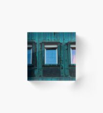 old windows in Berlin Acrylic Block
