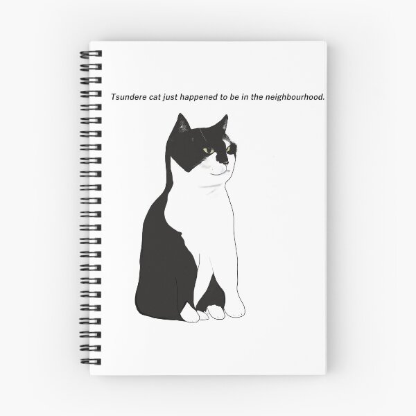 Item preview, Tsundere Cat designed and sold by Ludo's art.