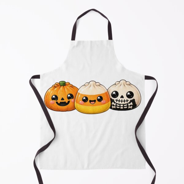 Item preview, Cute Halloween Squishy Dumplings Kawaii Trio designed and sold by SwiftCollective.