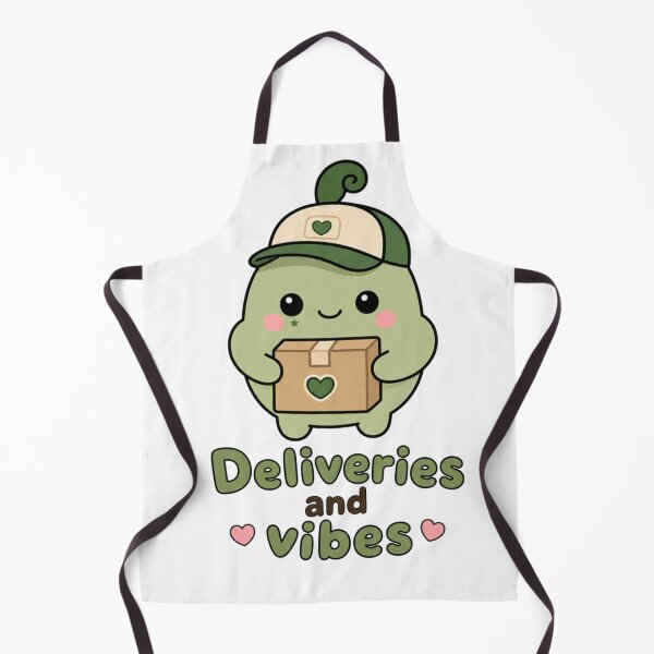 Item preview, Deliveries And Vibes Funny Delivery Mascot designed and sold by srinig.
