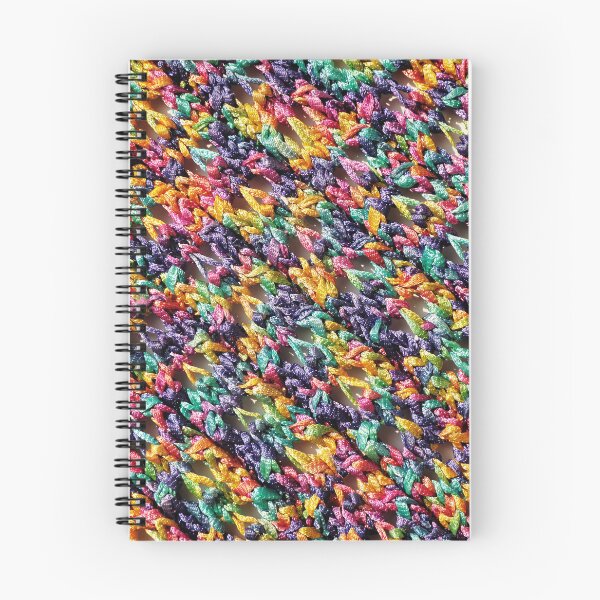 Item preview, Chunky Knit Look - Colorful Braided Knit Pattern Rainbow Woven Texture Boho Textile Design designed and sold by Divine Ease.