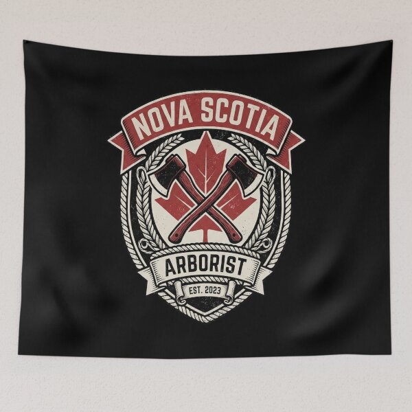 Item preview, Nova Scotia Arborist - Canadian Arborist Fun Graphic designed and sold by MarceloBozzano.
