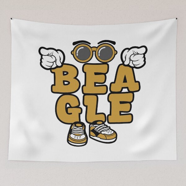 Item preview, BEAGLE - PETS Typography Character Bold Funny designed and sold by NFTWords.