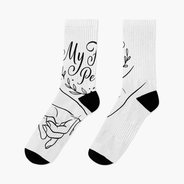 Item preview, My Favorite Person Pinky Promise Line Art designed and sold by BobbyTee Merch.