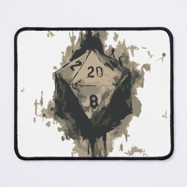 Item preview, Inked D20 Fantasy RPG Artwork designed and sold by DawnColony.