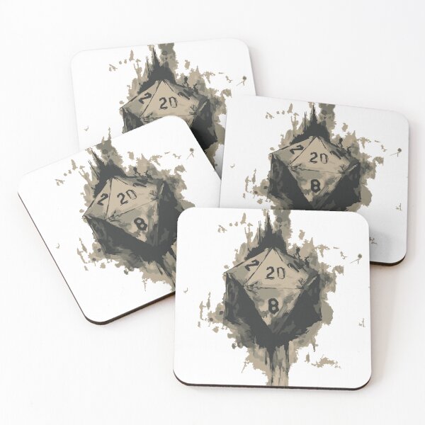 Item preview, Inked D20 Fantasy RPG Artwork designed and sold by DawnColony.