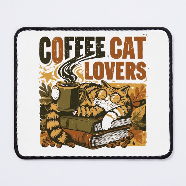 Item preview, Coffee Cat Lovers Vintage designed and sold by urbinet.