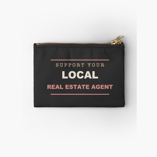 Item preview, Support Your Local Real Estate Agent - Real Estate Agent designed and sold by RetroThreadWorks.