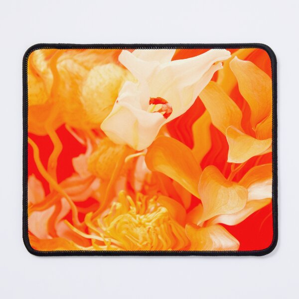 Item preview, Vibrant Orange Flower Close Up Fiery Floral Abstract designed and sold by BuckaBaby.