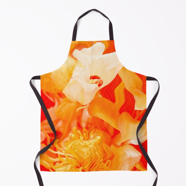 Item preview, Vibrant Orange Flower Close Up Fiery Floral Abstract designed and sold by BuckaBaby.