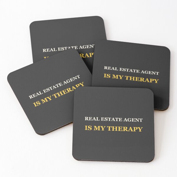 Item preview, Real Estate Agent Is My Therapy - Real Estate Agent designed and sold by RetroThreadWorks.