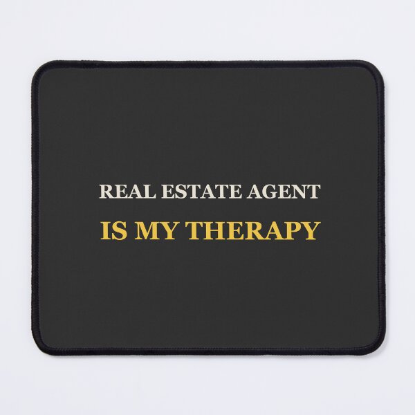 Item preview, Real Estate Agent Is My Therapy - Real Estate Agent designed and sold by RetroThreadWorks.