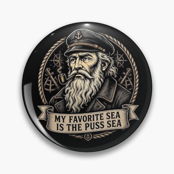 Item preview, My Favorite Sea is The Puss-Sea designed and sold by TheEndDesign.