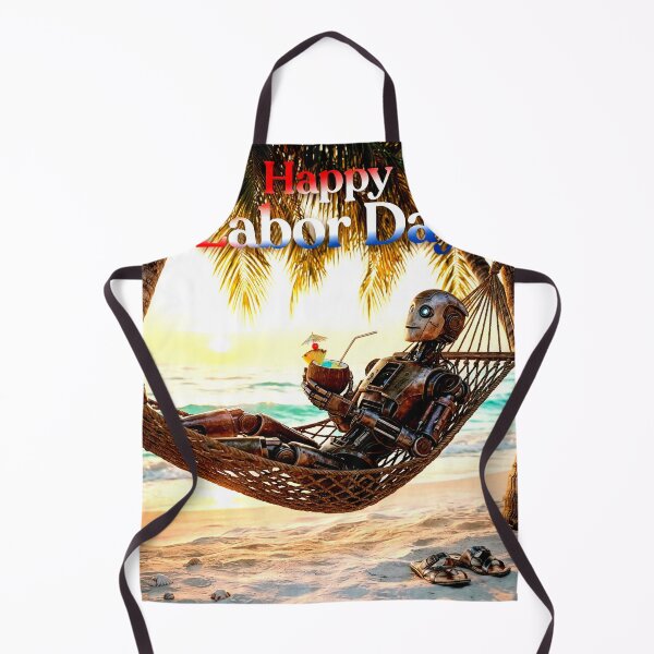 Item preview, Robot Vacation designed and sold by Iron El Studios.