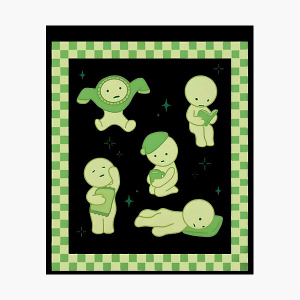 Item preview, Smiski Cute Glow Figurine Art Cute Y2K designed and sold by wafflemerch.