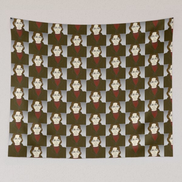 Item preview, Character Portrait Illustration Art Print in Brown and Red designed and sold by KaleChub.