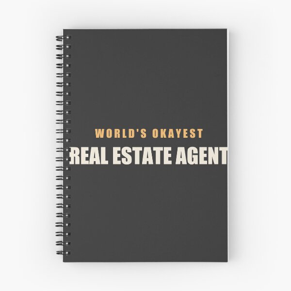 Item preview, World's Okayest Real Estate Agent - Real Estate Agent designed and sold by RetroThreadWorks.