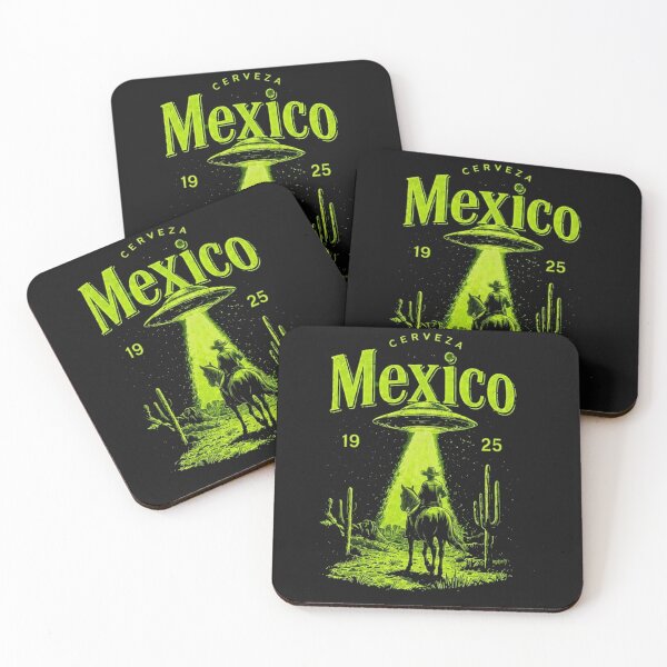 Item preview, Mexico UFO Cowboy Retro Desert  | Alien Western Sci-Fi Vintage Art designed and sold by Gbriel3.