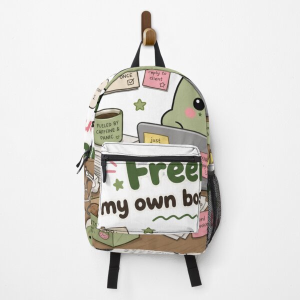Item preview, Freelancer My Own Boss Worst Boss Funny Mascot designed and sold by srinig.