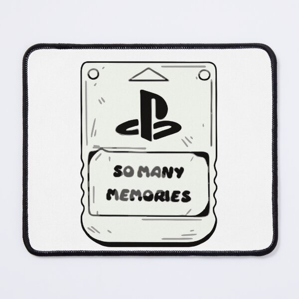 Item preview, So Many Memories PlayStation Inspired Memory Card Artwork designed and sold by DawnColony.