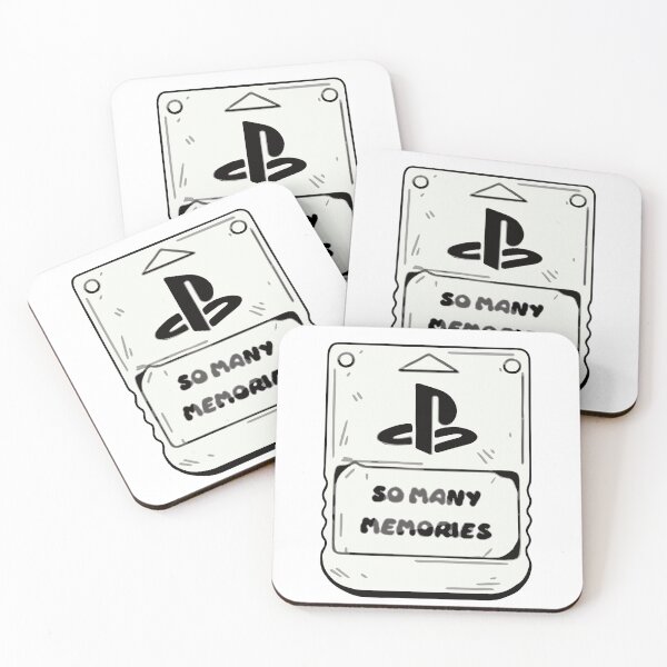 Item preview, So Many Memories PlayStation Inspired Memory Card Artwork designed and sold by DawnColony.