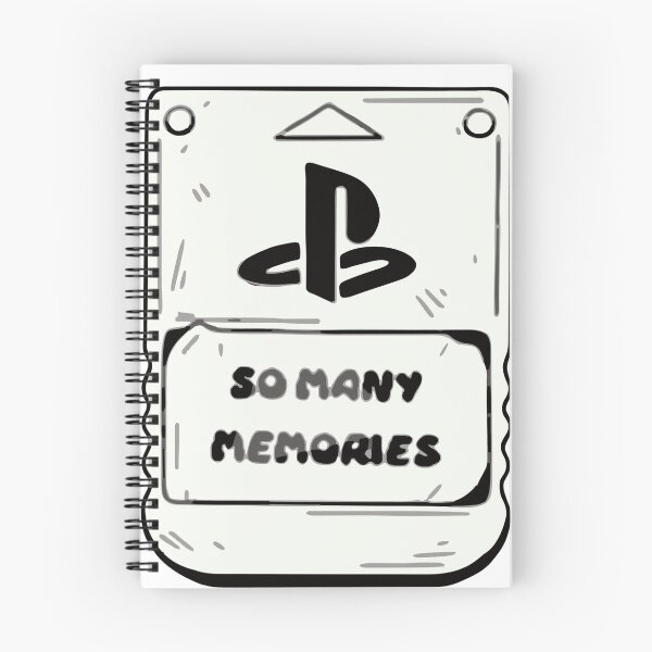 Item preview, So Many Memories PlayStation Inspired Memory Card Artwork designed and sold by DawnColony.