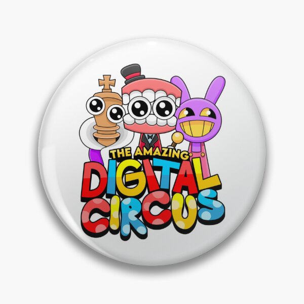 Item preview, The Amazing Digital Circus Characters Cute Design designed and sold by YvonneCustoms.