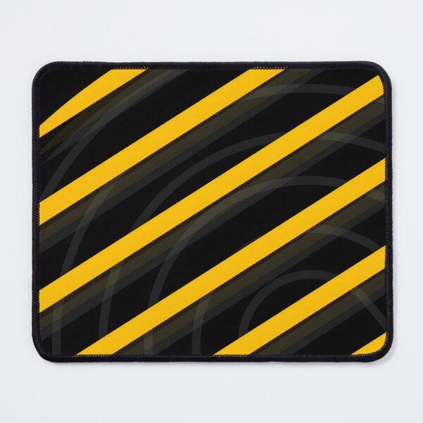 Item preview, Black and Yellow Luxury Vibe Lines Pattern Design designed and sold by DigitalPromt.