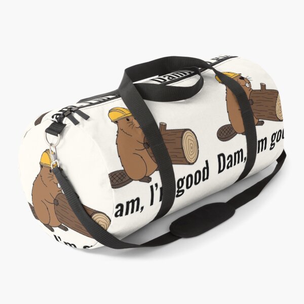 Item preview, Dam I'm Good Construction Beaver Hard Hat Logger Humor designed and sold by Amir Faysal.