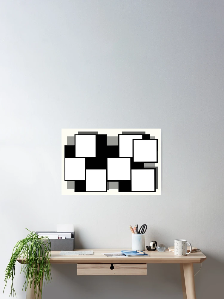 Thumbnail 2 of 3, Poster, Block pattern designed and sold by DonLloyd Art & Photography.