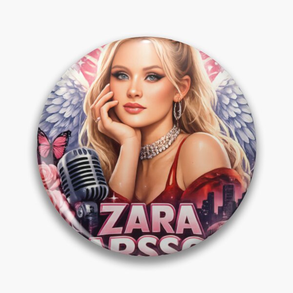 Item preview, Zara Larsson Retro Pop Star Aesthetic Graphic designed and sold by CatLovers Studio.