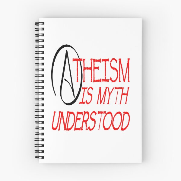 Item preview, Atheism Is Myth Understood Fun Play On Words Pun Red designed and sold by taiche.
