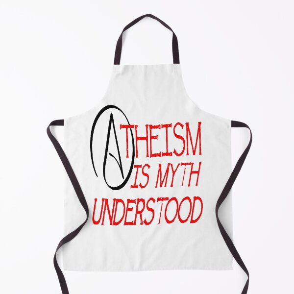 Item preview, Atheism Is Myth Understood Fun Play On Words Pun Red designed and sold by taiche.