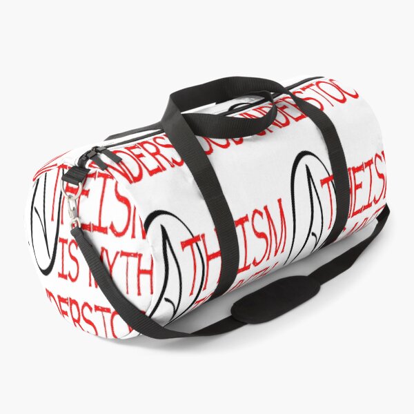 Item preview, Atheism Is Myth Understood Fun Play On Words Pun Red designed and sold by taiche.