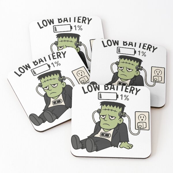 Item preview, Low Battery Frankie designed and sold by KingOfRockk.