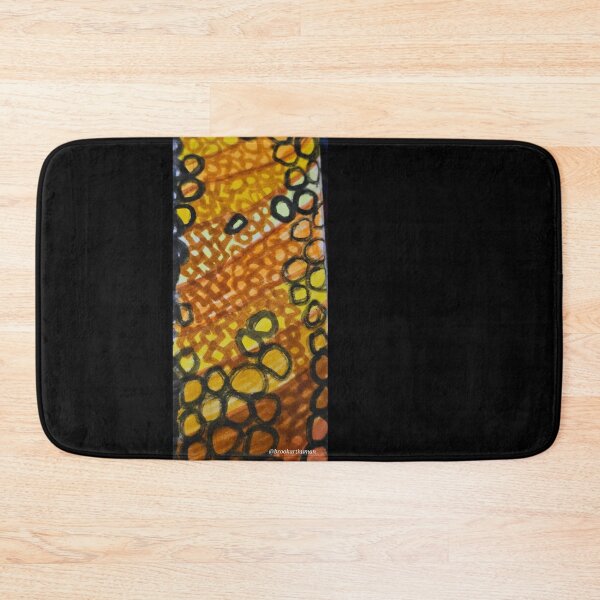 Item preview, Yellow Curved Patterns  and Circles designed and sold by DancingCreek.