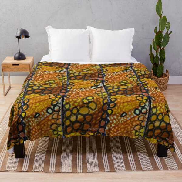 Item preview, Yellow Curved Patterns and Circles designed and sold by DancingCreek.